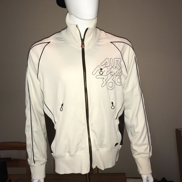nike air max jacket white
